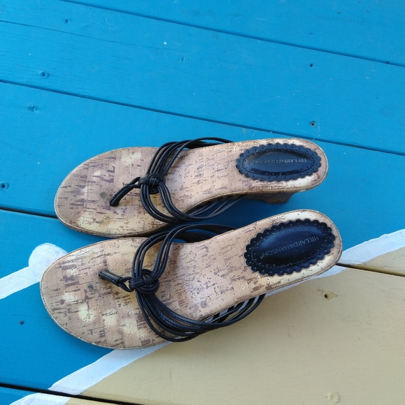 Hillard & Hanson vintage sandals size 7 - Picture 6 of 12